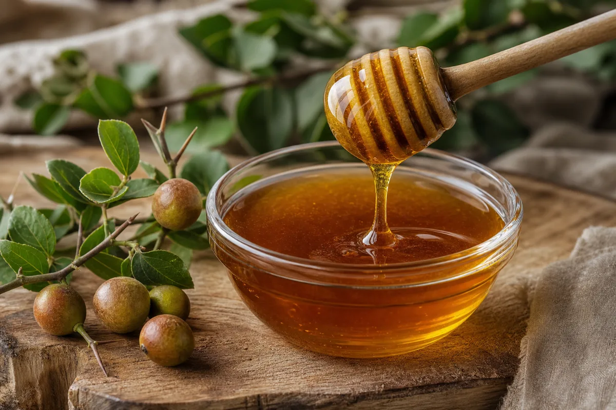 Close-up of sidr honey