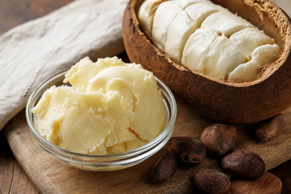 Close-up of cupuacu butter
