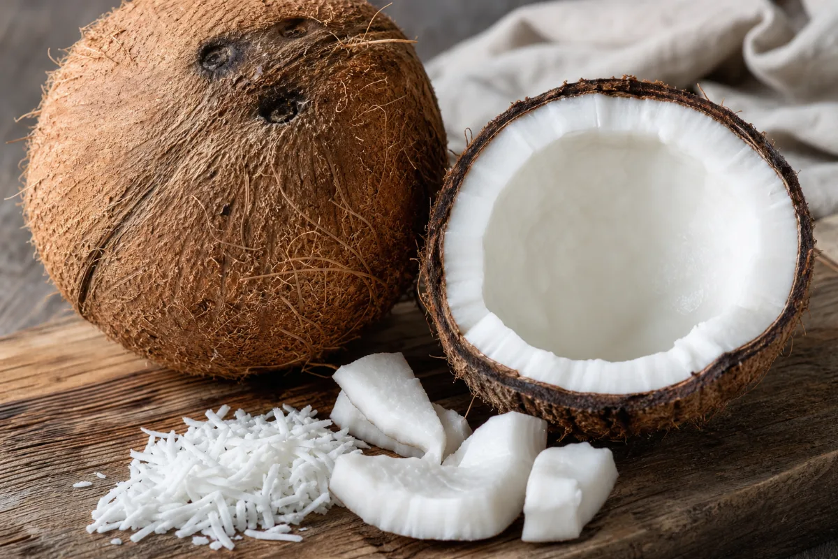 Close-up of coconut