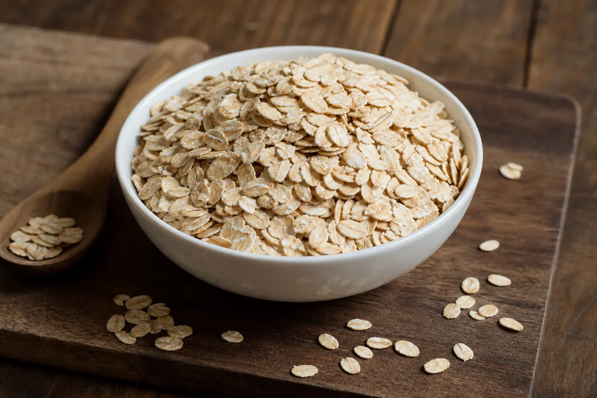 Close-up of oats