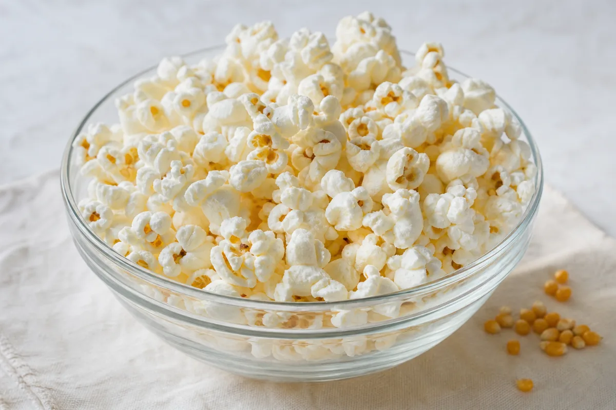Close-up of popcorn