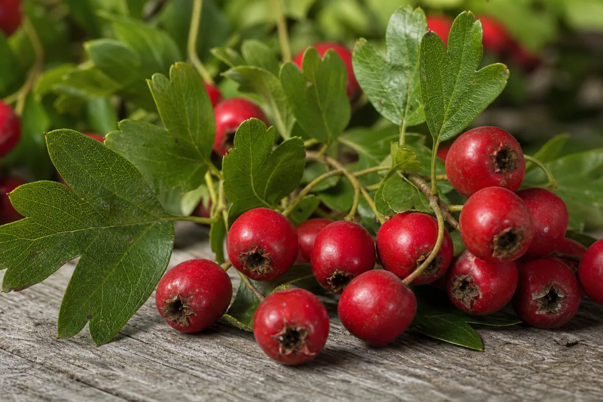 Close-up of hawthorn