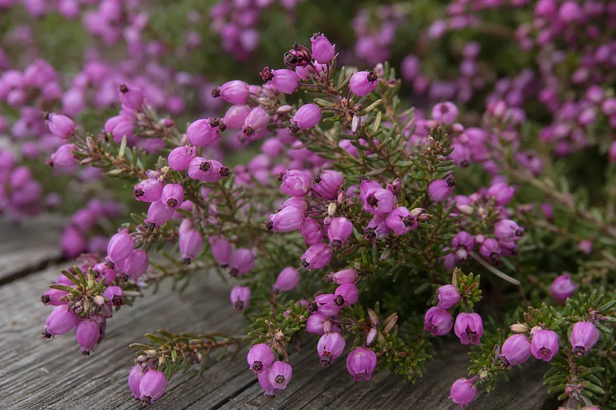 Close-up of heather (ling)