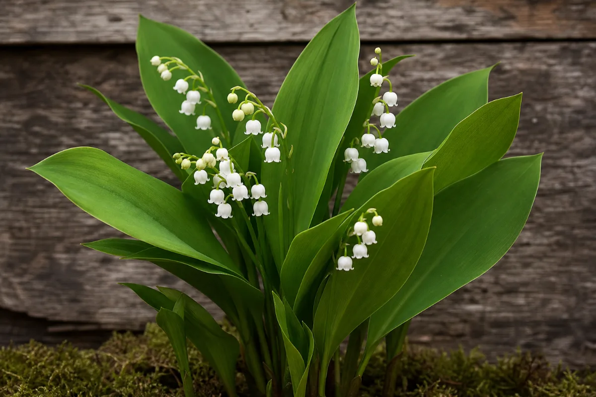 Close-up of lily of the valley