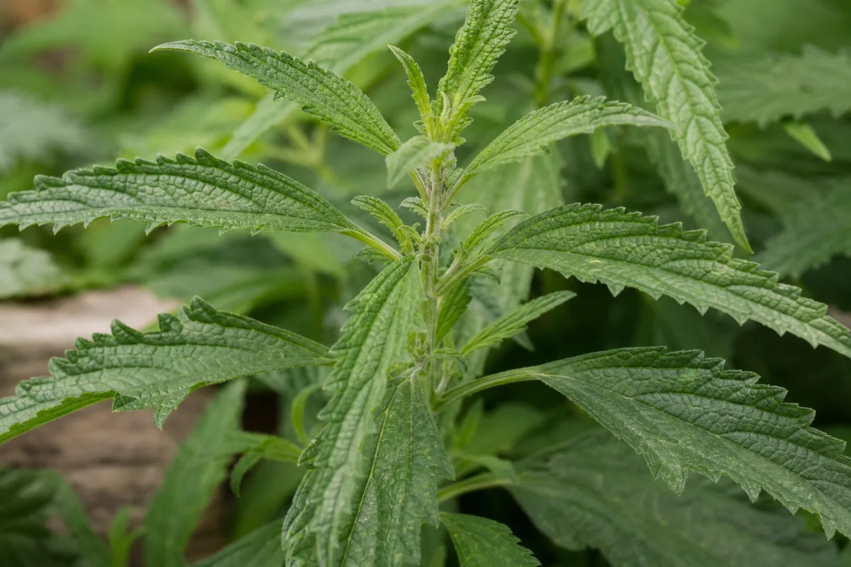 Close-up of lion's tail (wild dagga)