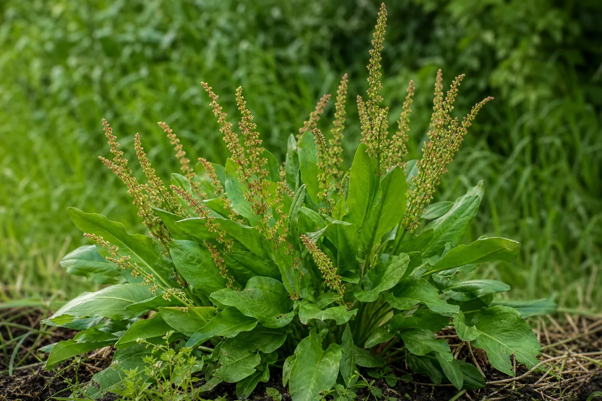 Close-up of common sorrel