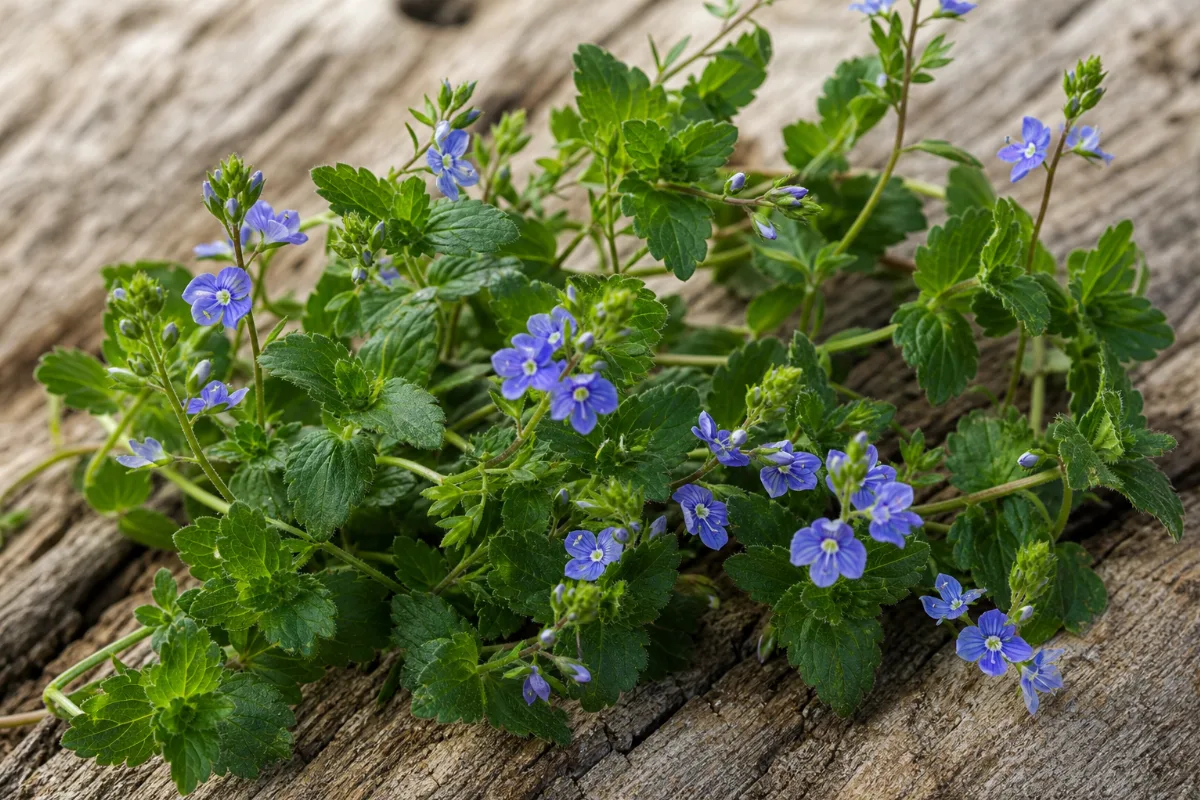 Close-up of speedwell