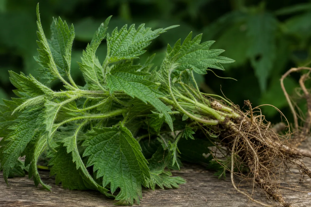 Close-up of stinging nettle