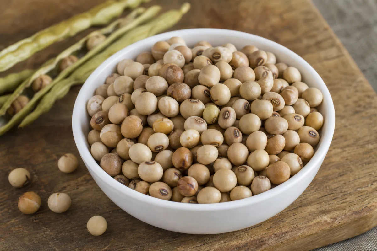 Close-up of bambara groundnut