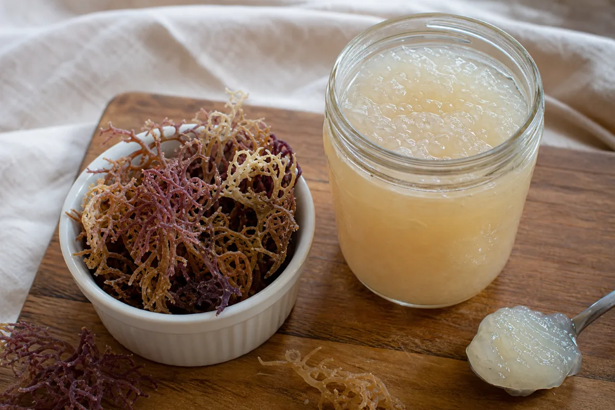 Close-up of sea moss (eucheuma & gracilaria)