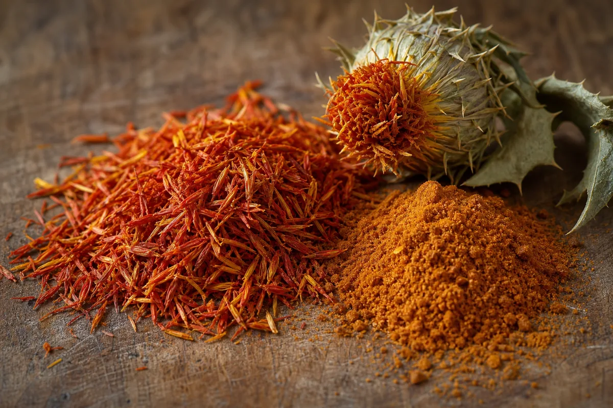 Close-up of safflower ("false saffron")