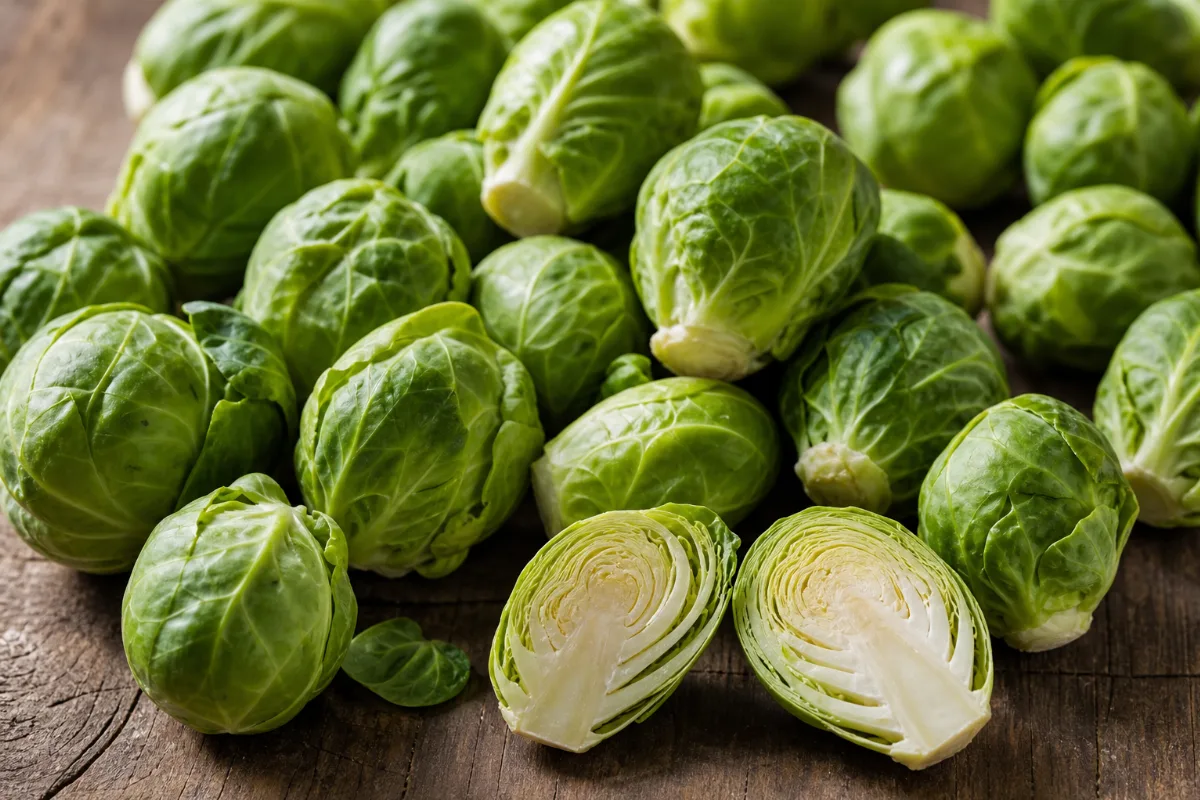 Close-up of brussels sprouts