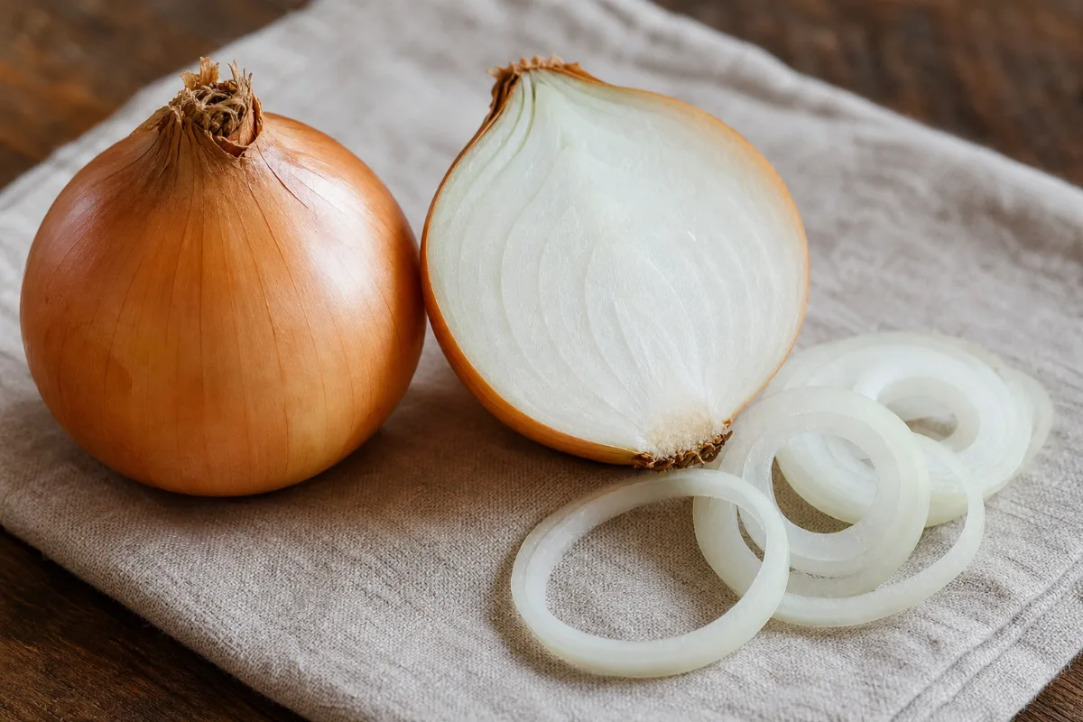 Close-up of onions